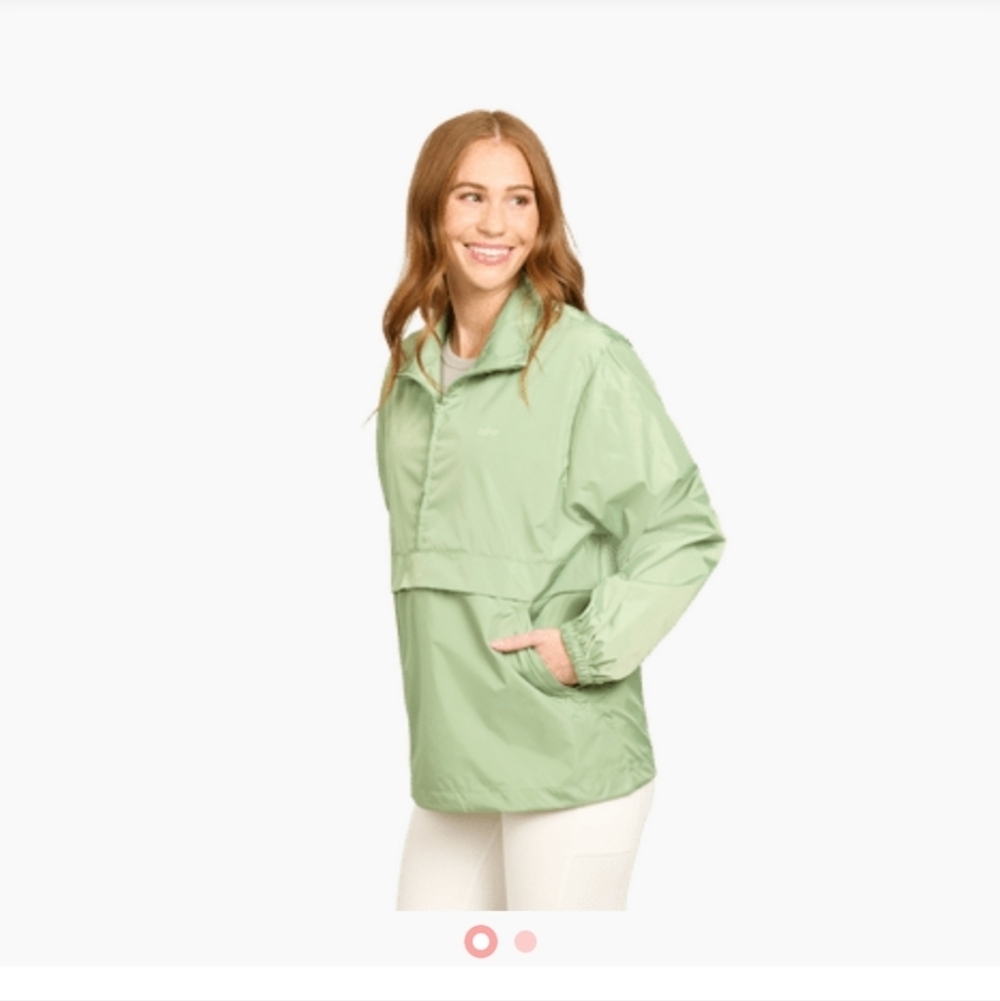 Bala Light Green Windbreaker/Running Jacket Size L/XL, NWT - Picture 3 of 5